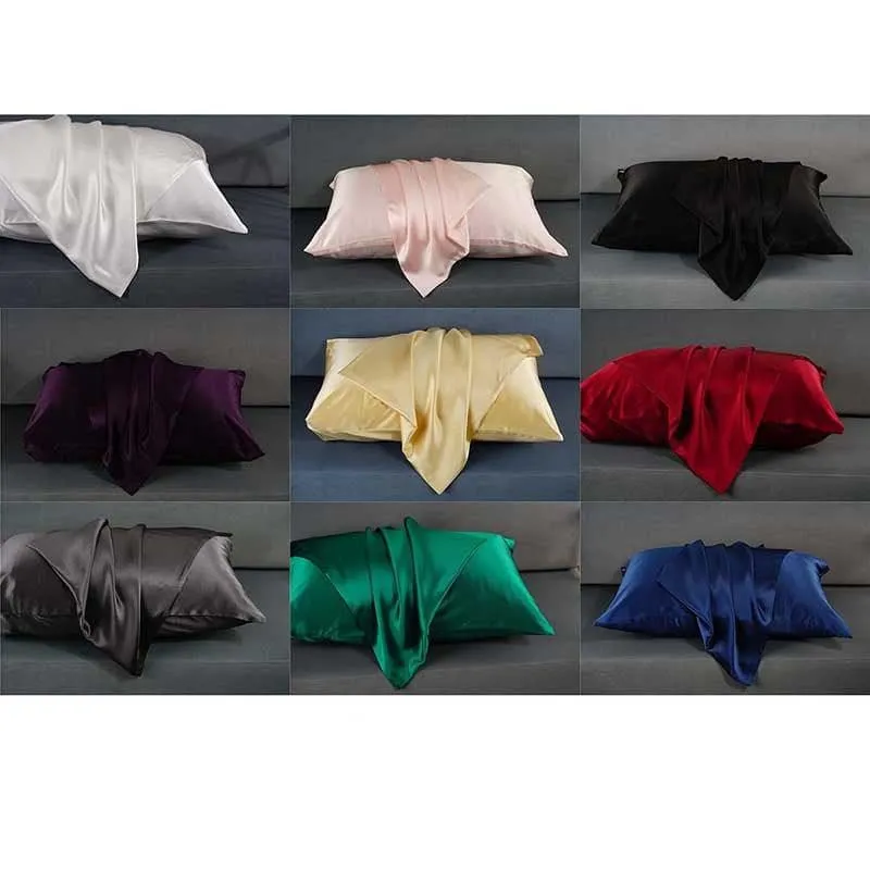 19 Momme Silk Pillowcase - Hidden zip - 50×60cm - custom and wholesale