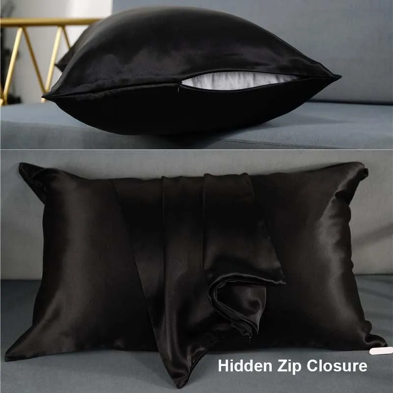 19 Momme Silk Pillowcase - Hidden zip - 50×60cm - custom and wholesale