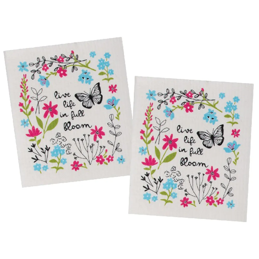 2-Pack Wrapped in Grace Swedish Dishcloths R7630