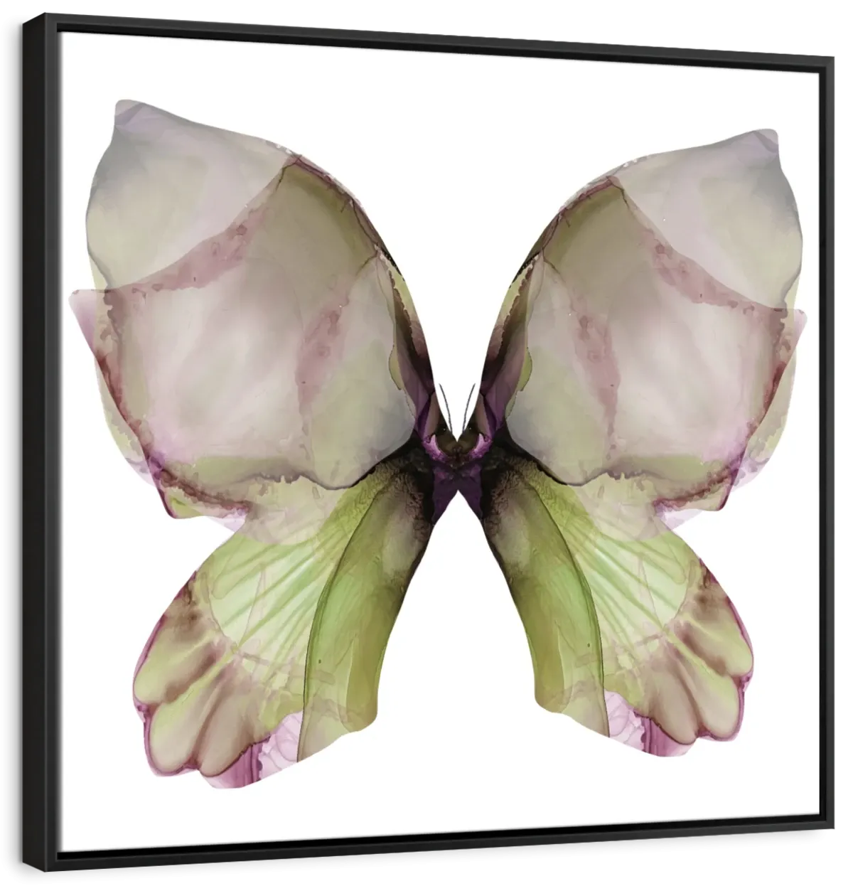 A Floral Butterfly I Wall Art