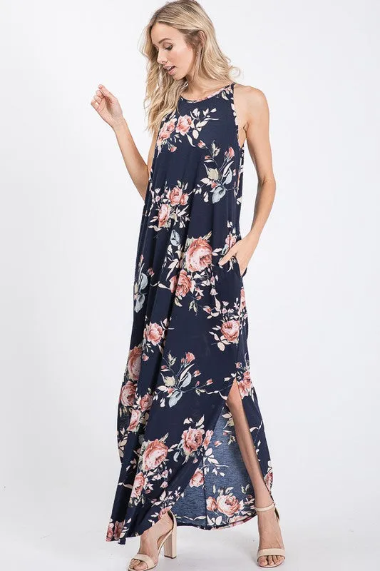 #A29 Rose Garden Maxi Dress