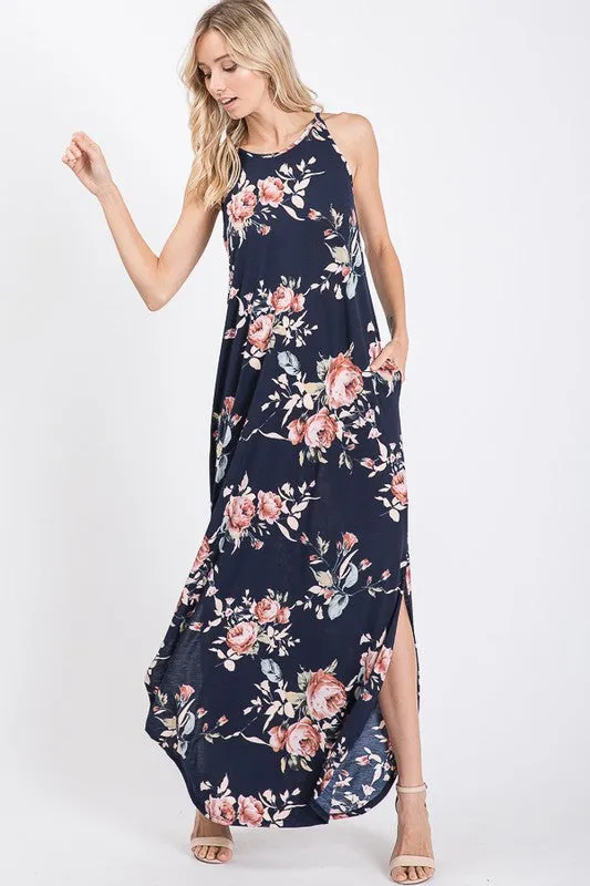 #A29 Rose Garden Maxi Dress