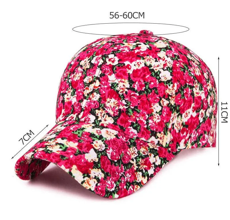 ALL FLORAL ALL DAY CAP