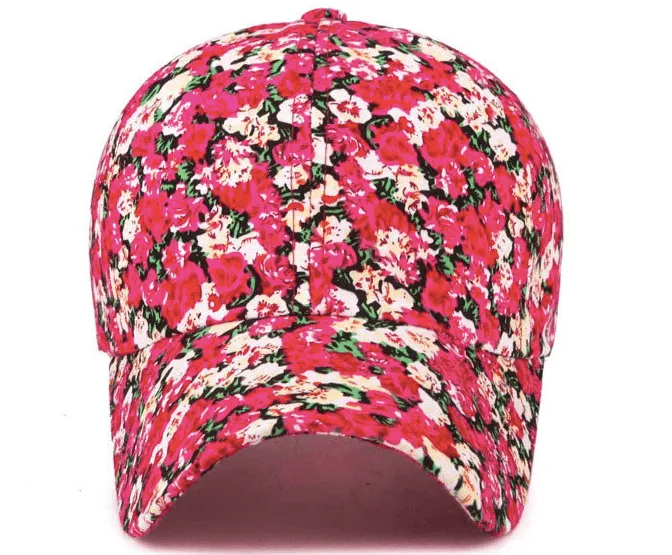 ALL FLORAL ALL DAY CAP