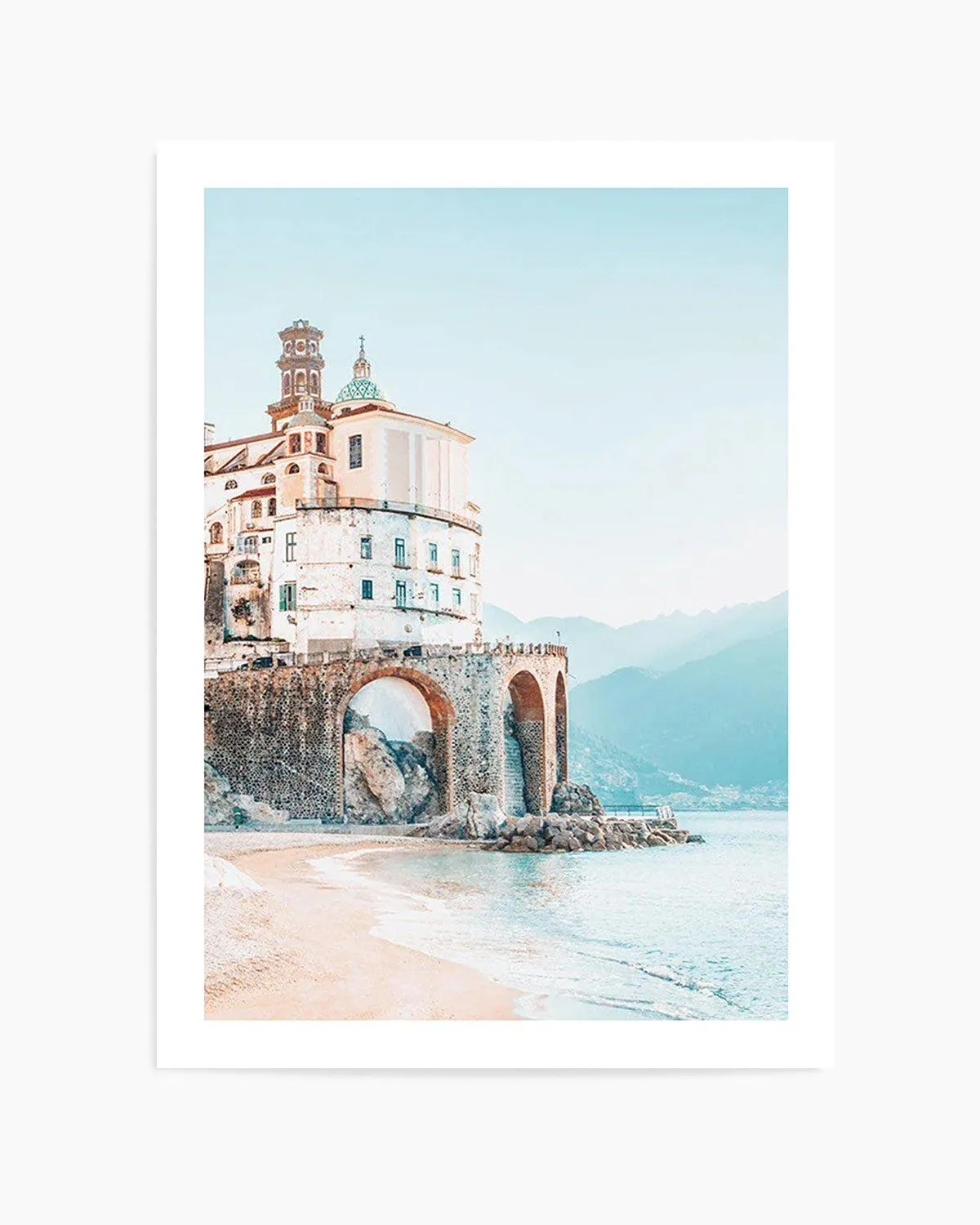 Amalfi Sunsets II Art Print