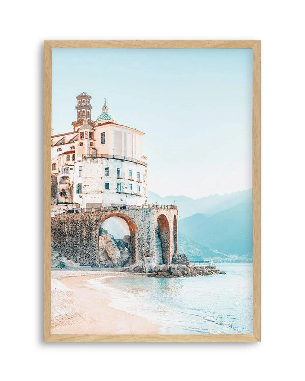 Amalfi Sunsets II Art Print