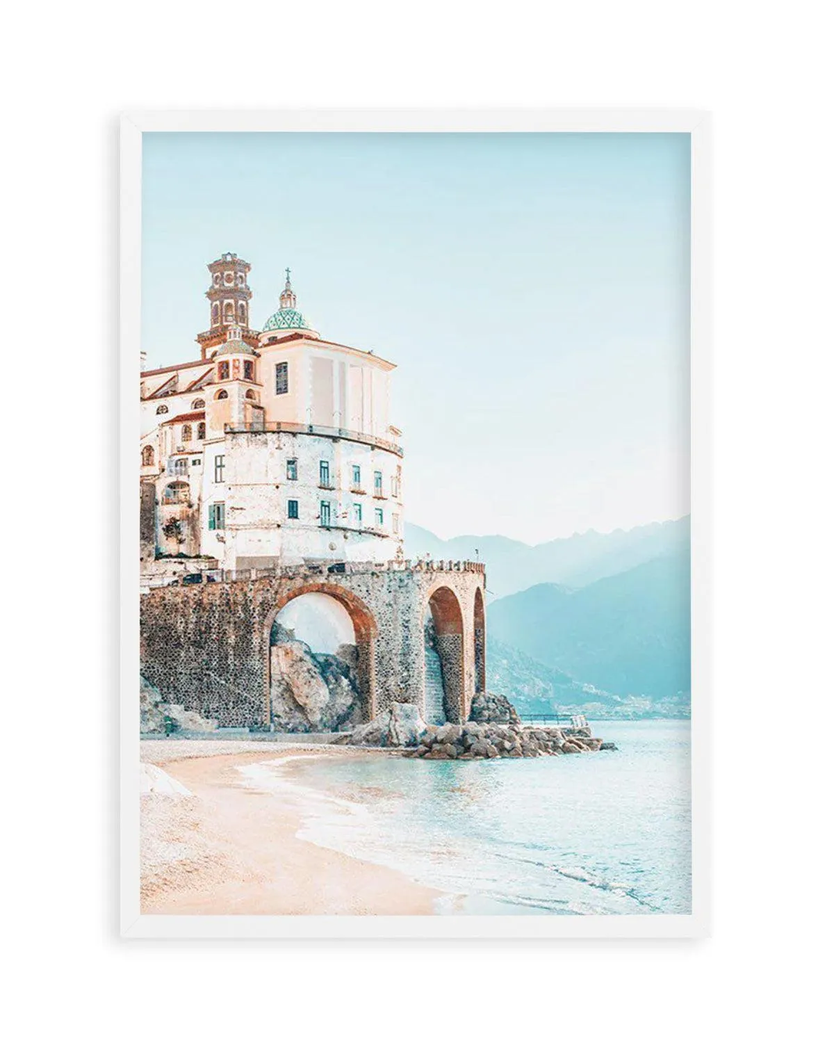 Amalfi Sunsets II Art Print