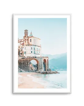 Amalfi Sunsets II Art Print