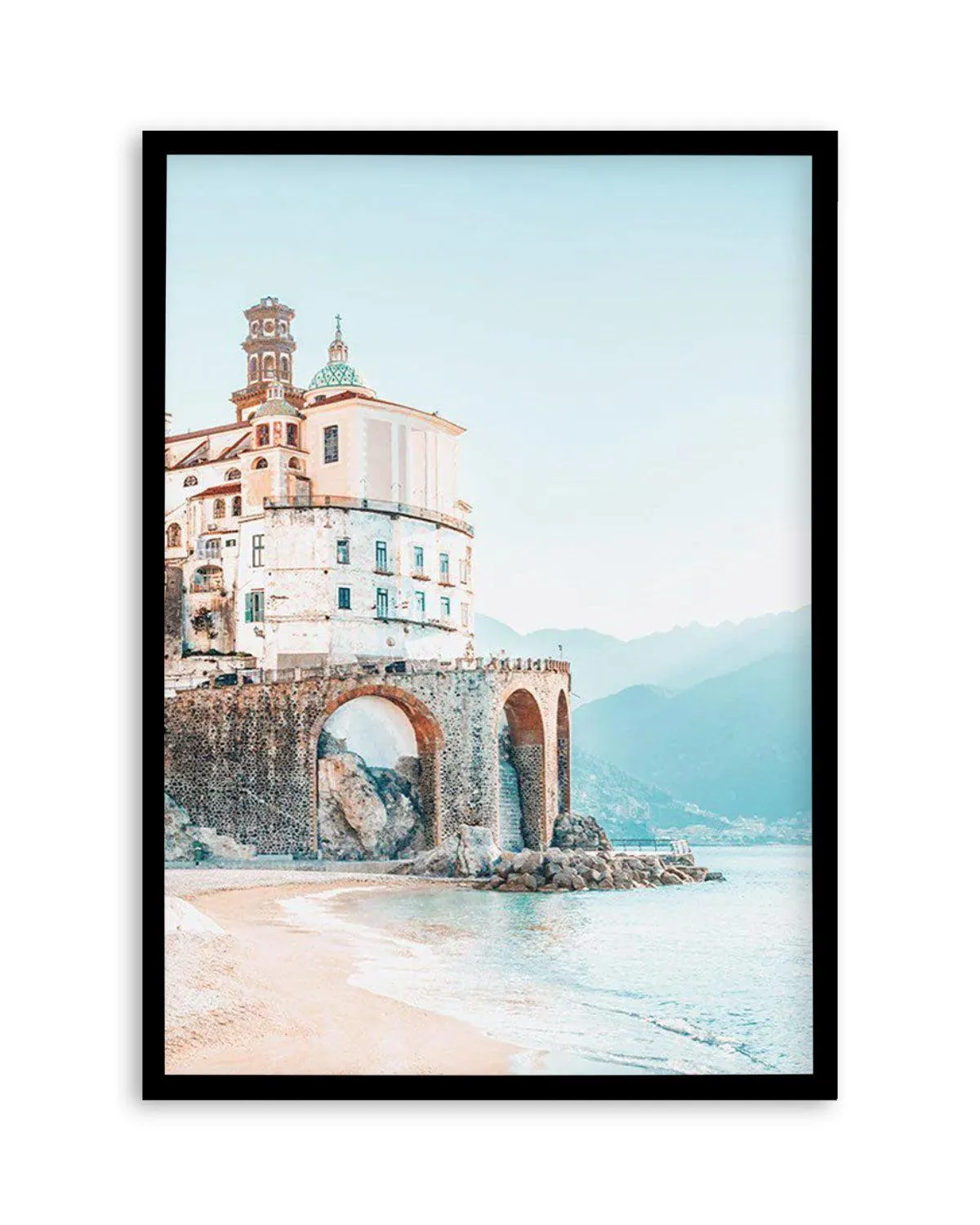 Amalfi Sunsets II Art Print