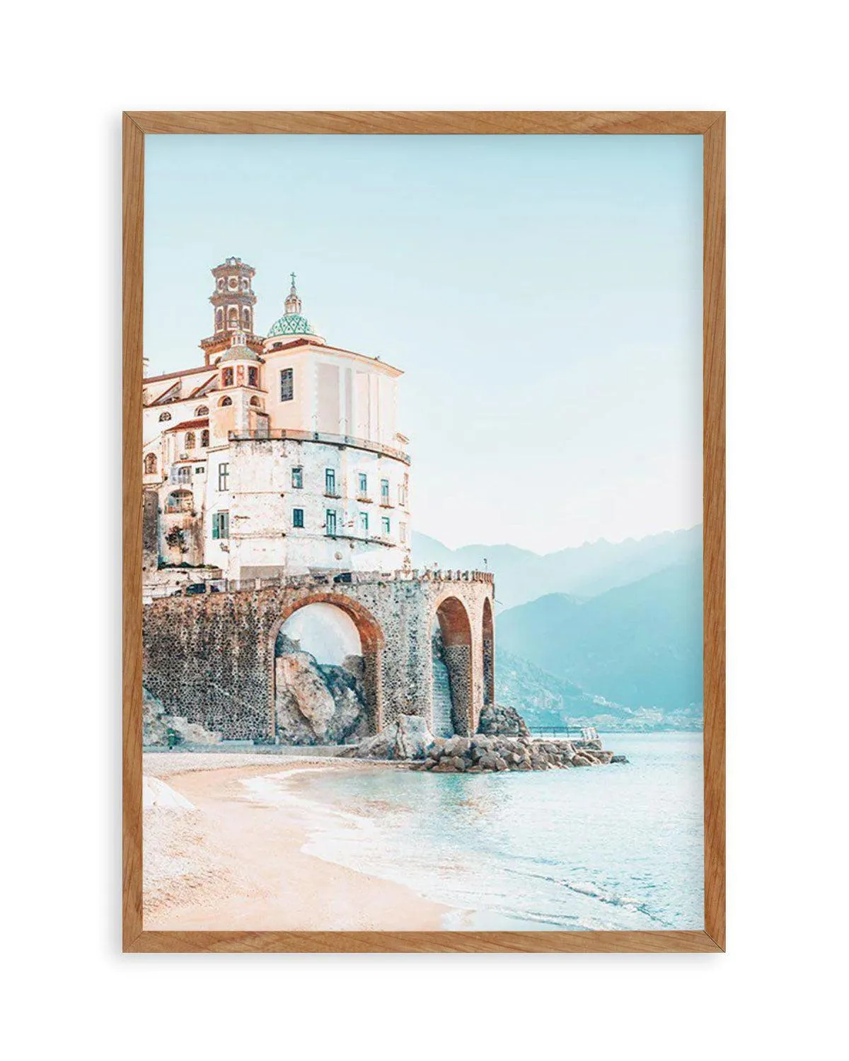 Amalfi Sunsets II Art Print