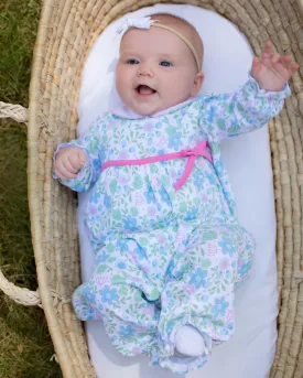 Baby Girl's "Christina & Cameron" Floral Romper