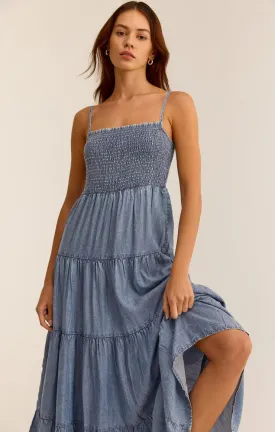 Balos Chambray Midi Dress