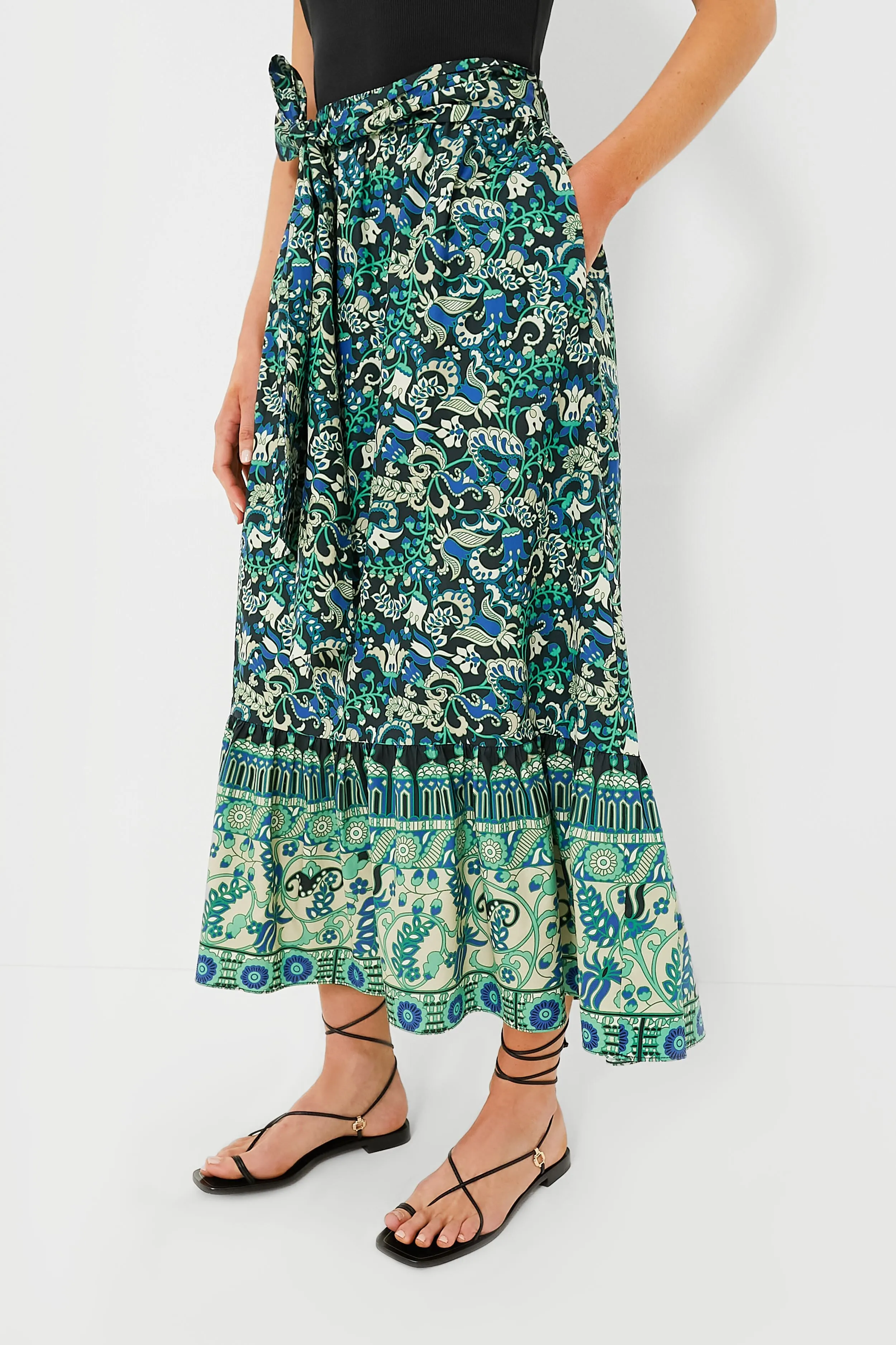 Batik Floral Hampton Skirt