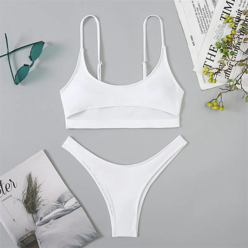 Beach Babe Essential Underboob Cut Out Bikini