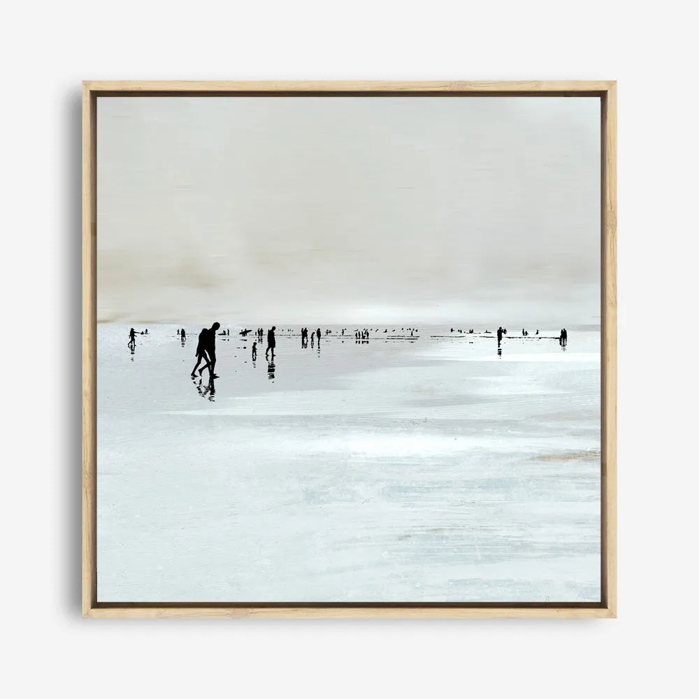 Beachy (Square) Canvas Print