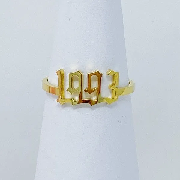 Birth Year Ring