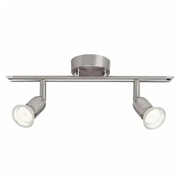 Brilliant 2 Light 6W Loona LED Spotlight - Iron | G28813/13