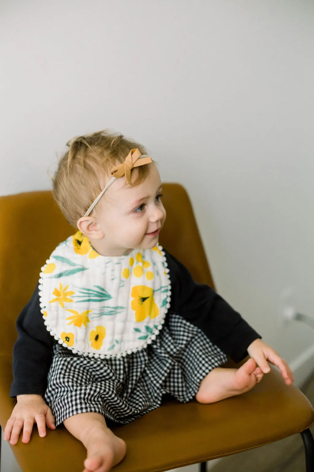 Buttercup Blossom Bib