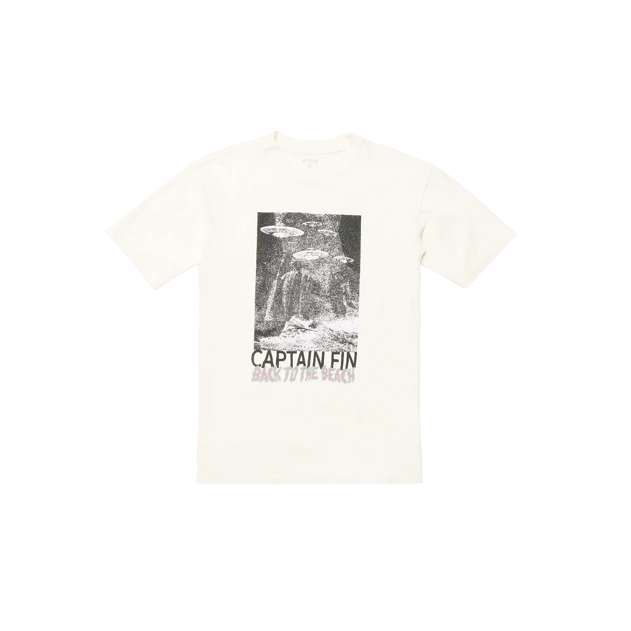 Captain Ufo Short Sleeve Tee - Vintage White