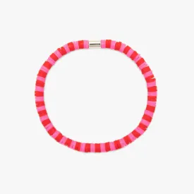 Cherry Pie Seascape Vinyl Disc Stretch Bracelet