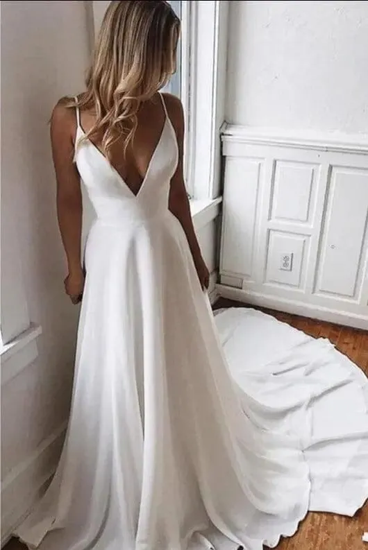 Classic Simplicity Bridal Gown