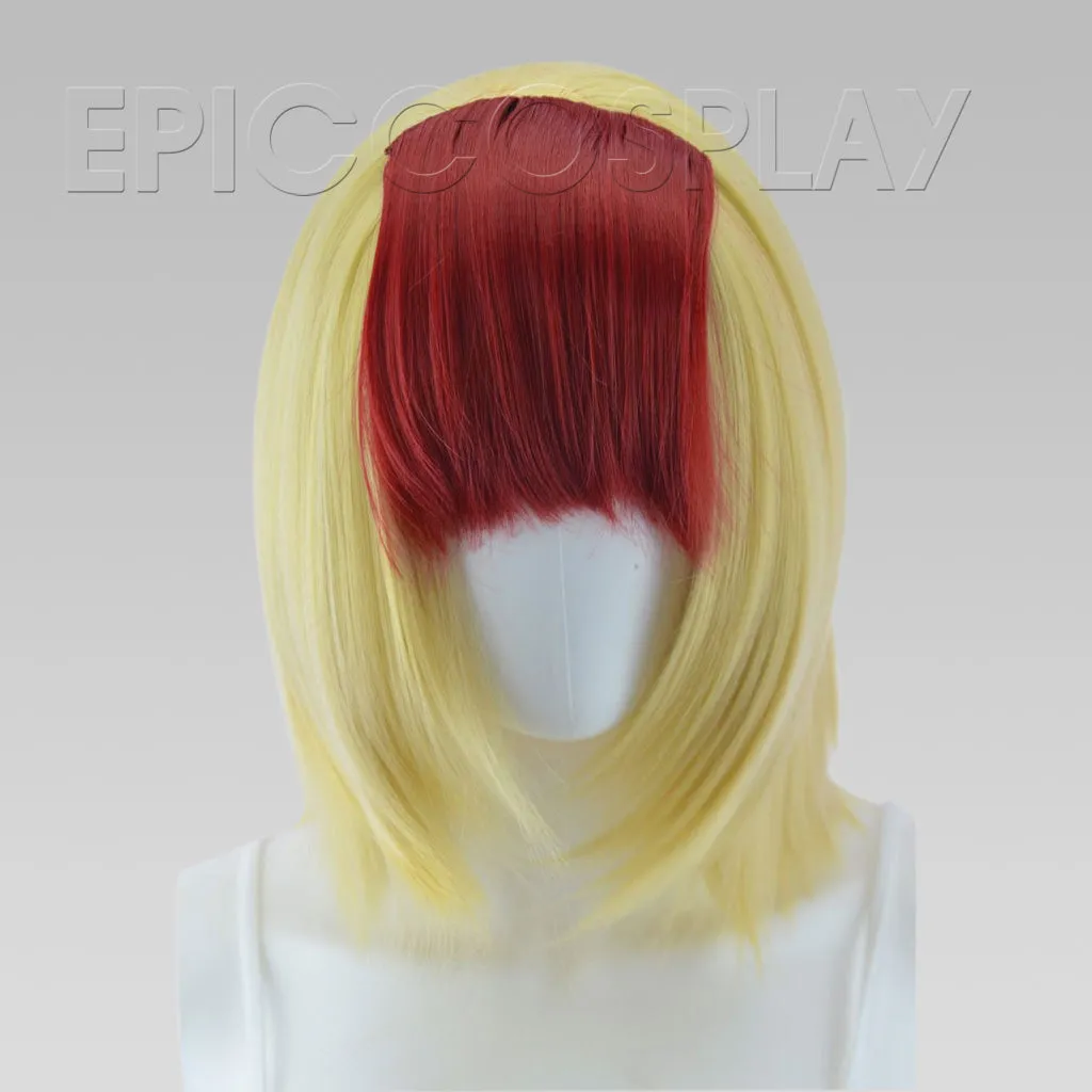 Clip In Bang Extension - Apple Red Mix