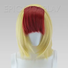 Clip In Bang Extension - Apple Red Mix