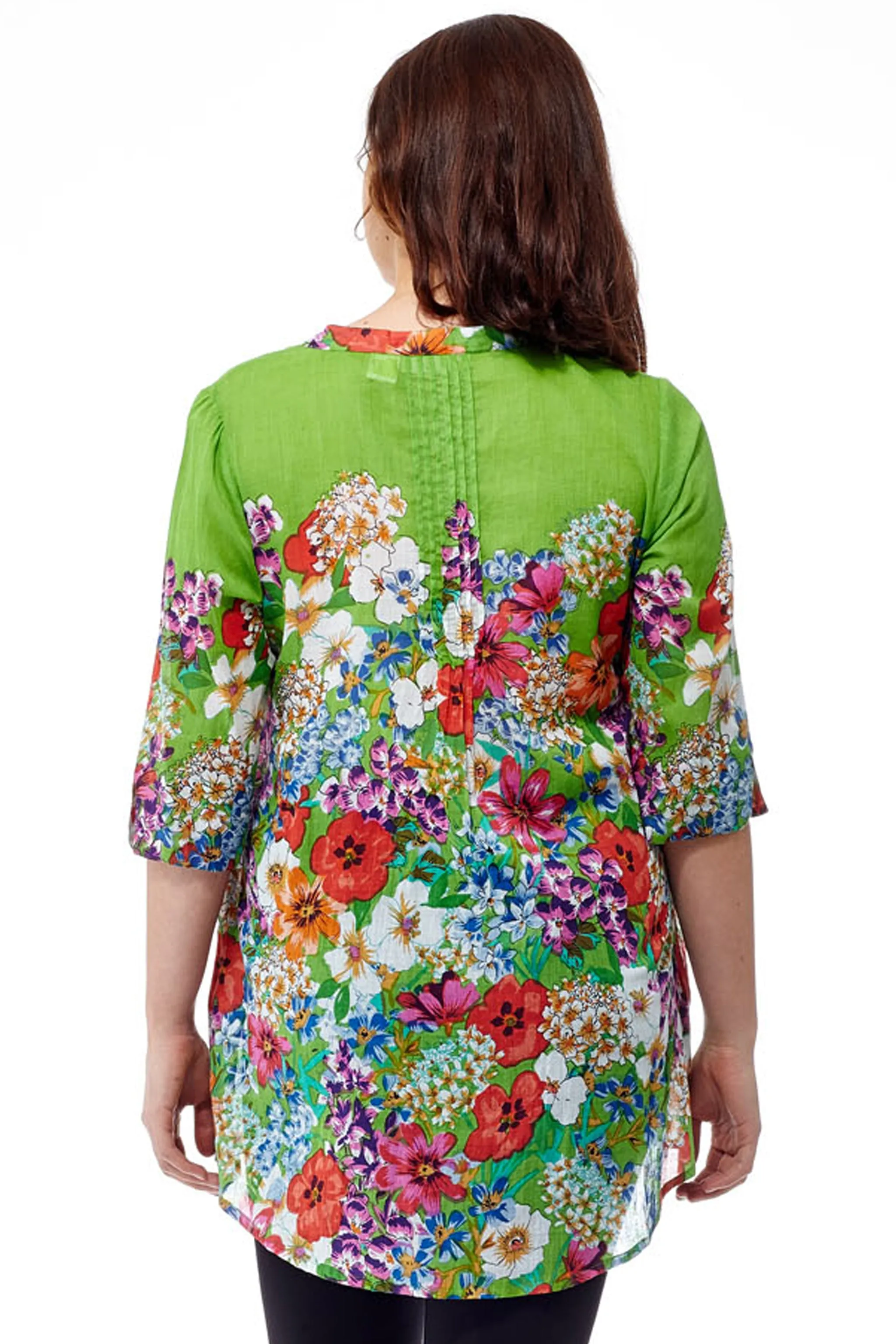 Colorful Floral Tunic