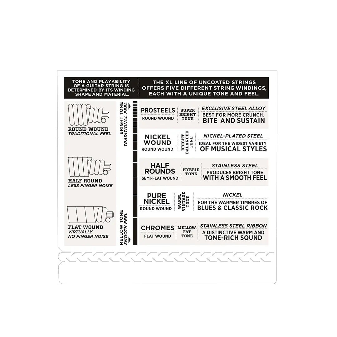 D'Addario EXL160BT BalTen Regular Nickel Wound Long Scale Bass Guitar Strings - .050-.120