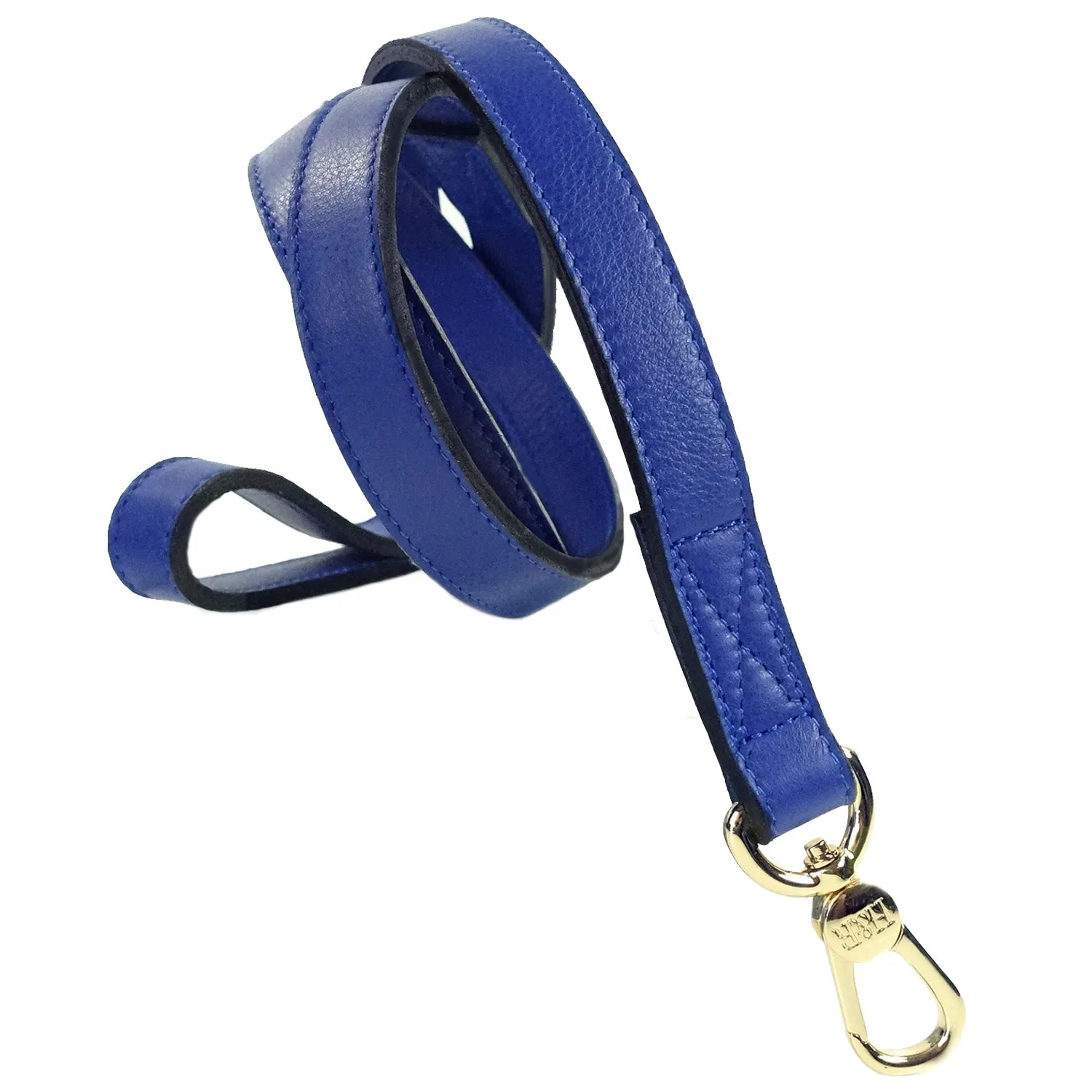 Daisy Dog Leash in Cobalt Blue & Gold