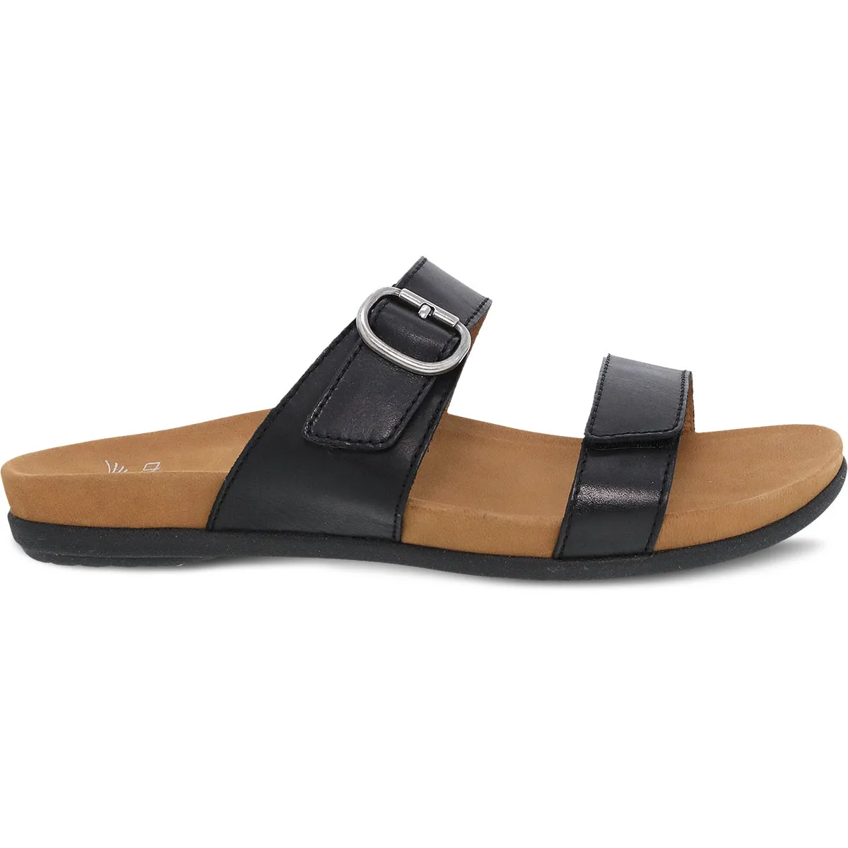 Dansko Justine Sandal - Black Calf