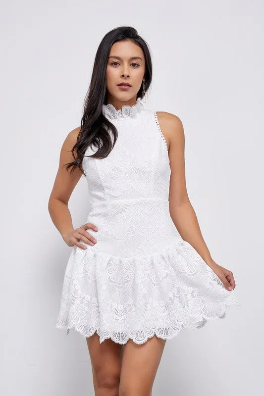 Delicate lace dress