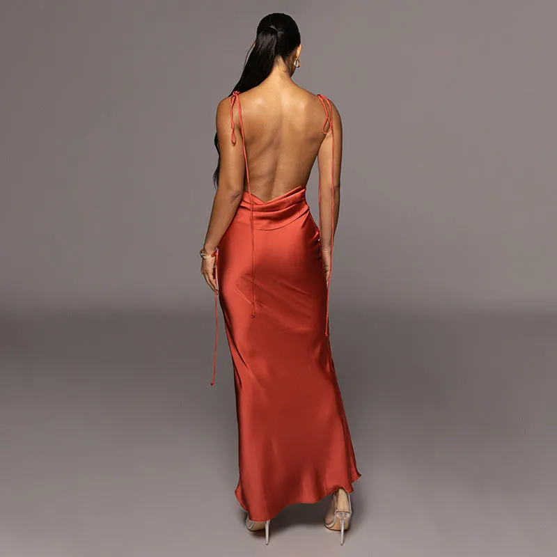 Diana Backless Sleeveless Maxi Dress