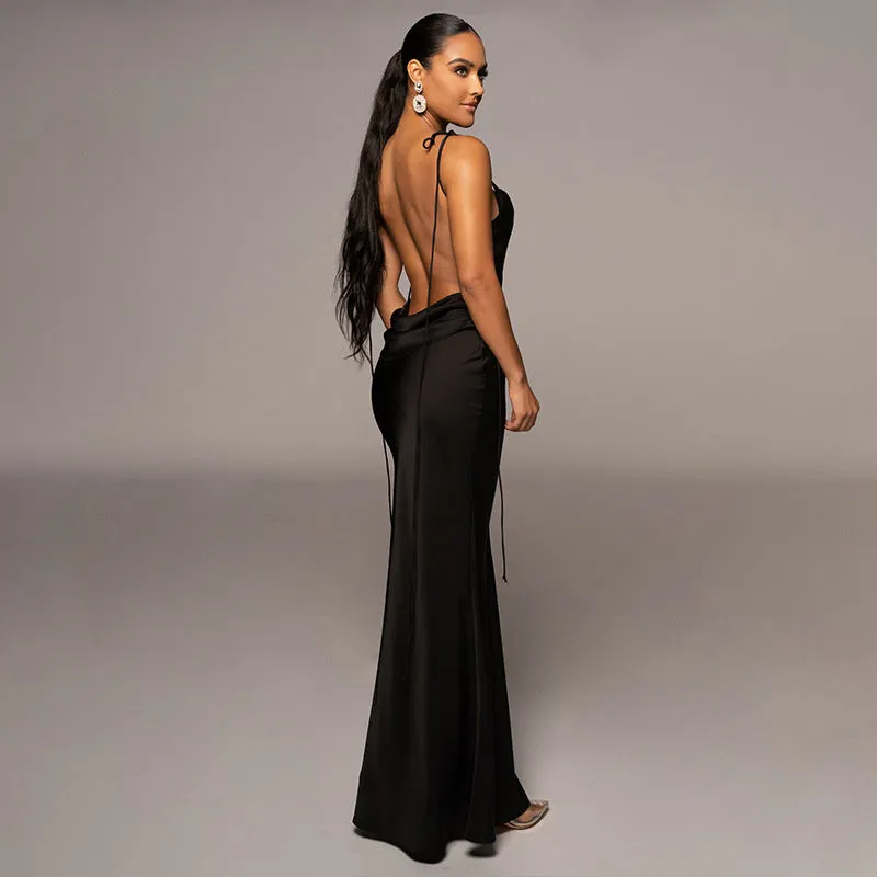 Diana Backless Sleeveless Maxi Dress