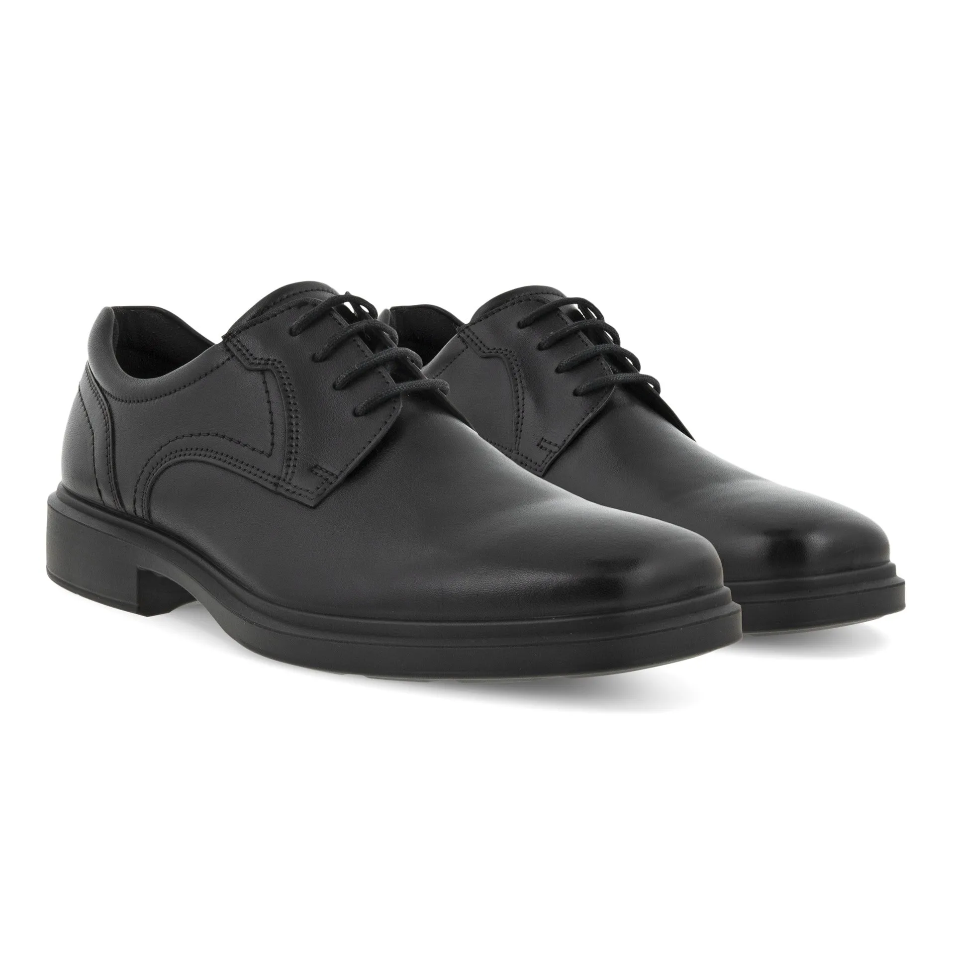 Ecco Helsinki 2.0 Plain Toe Tie Black Men's