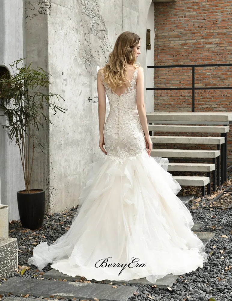 Elegant Lace Wedding Dresses, Newest Wedding Dresses, Bridal Gowns