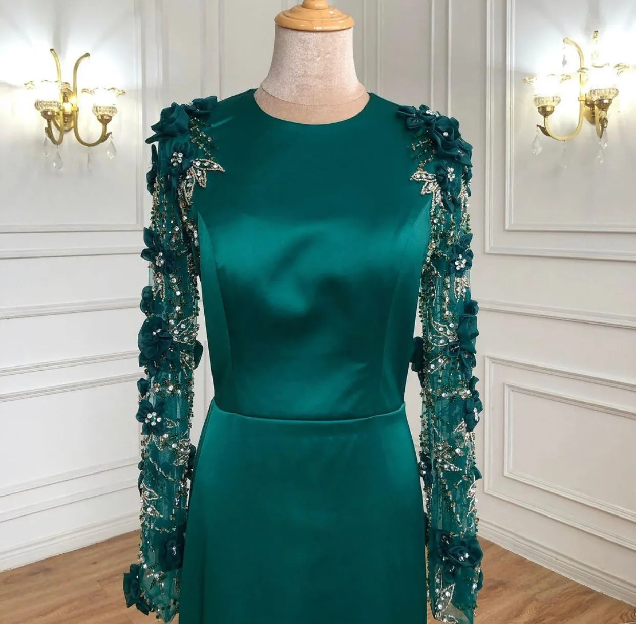 Emerald Formal Evening Dress