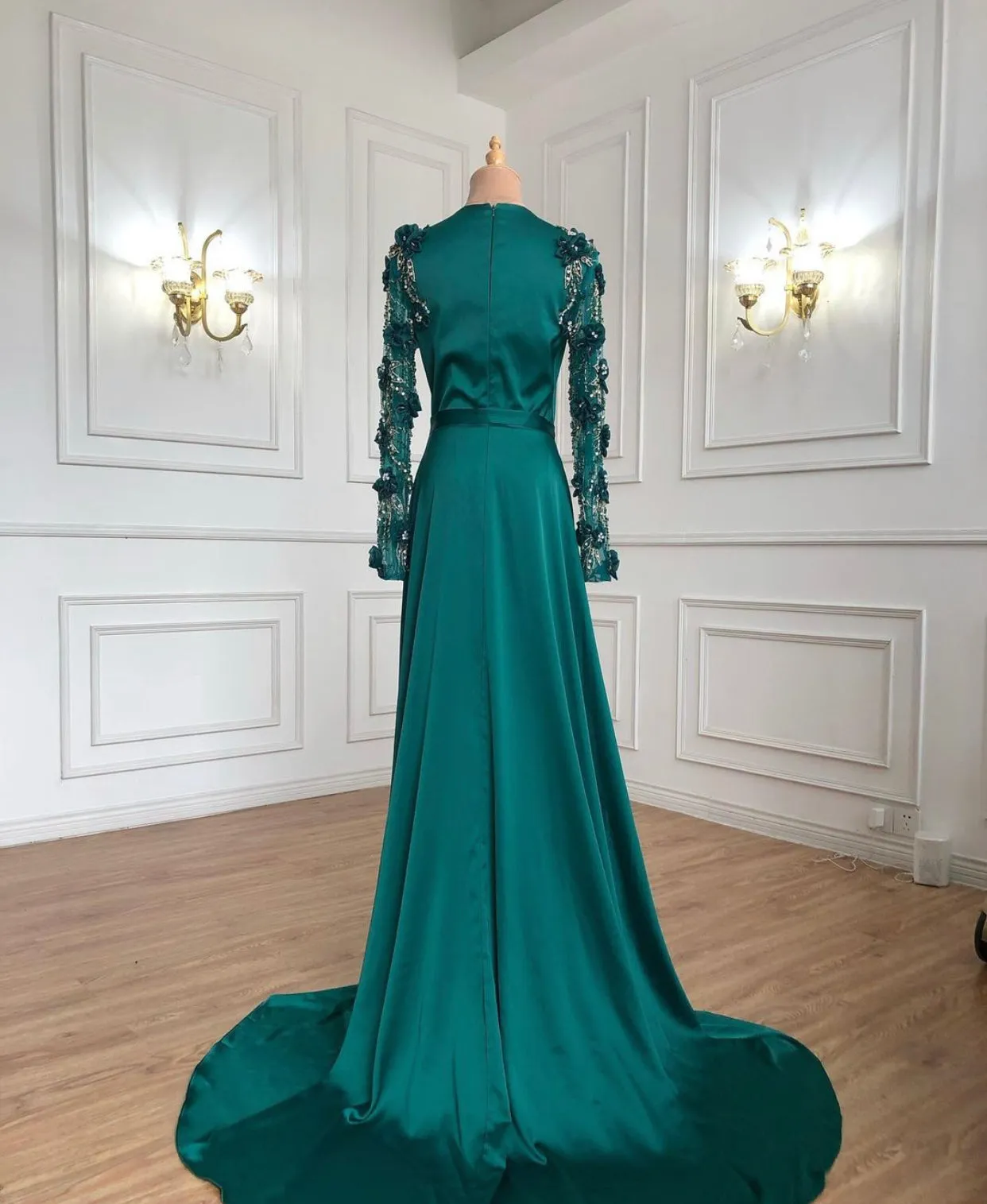 Emerald Formal Evening Dress