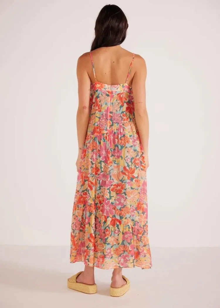 ***FINAL SALE*** MINKPINK Valla Midi Dress - Pink Floral