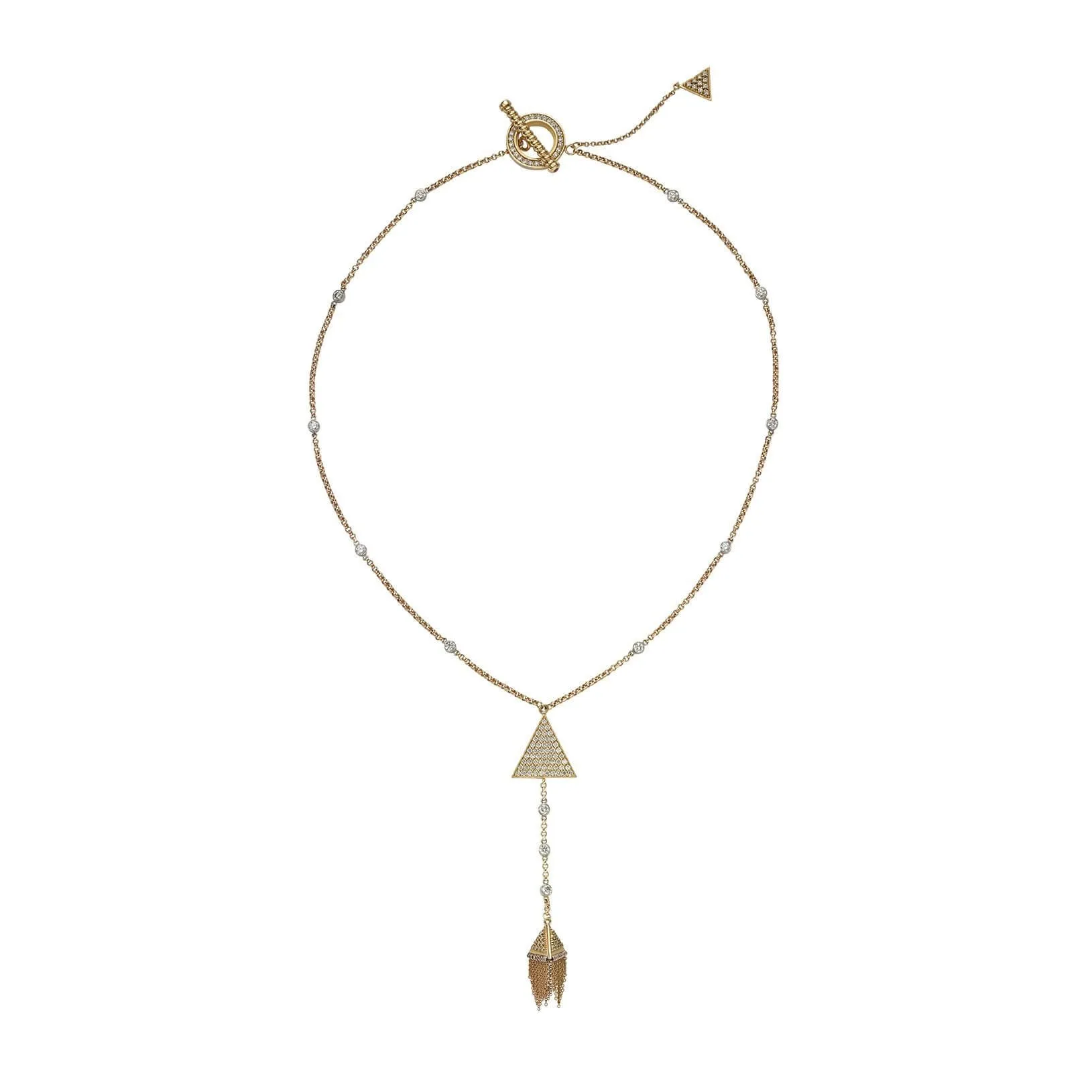 Golden Tassel Necklace