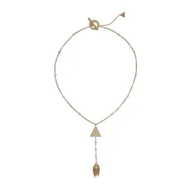 Golden Tassel Necklace