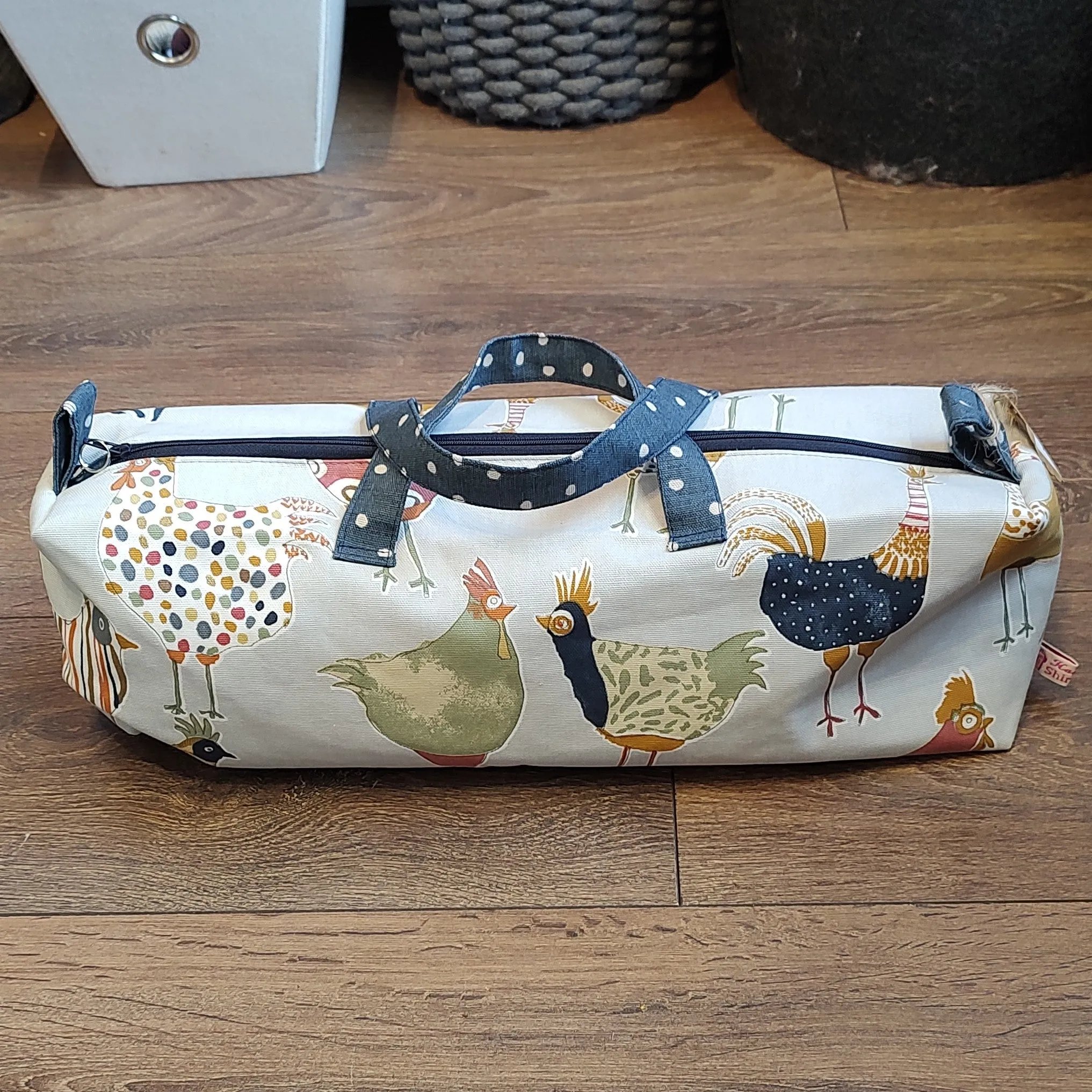 Knitting needle bag