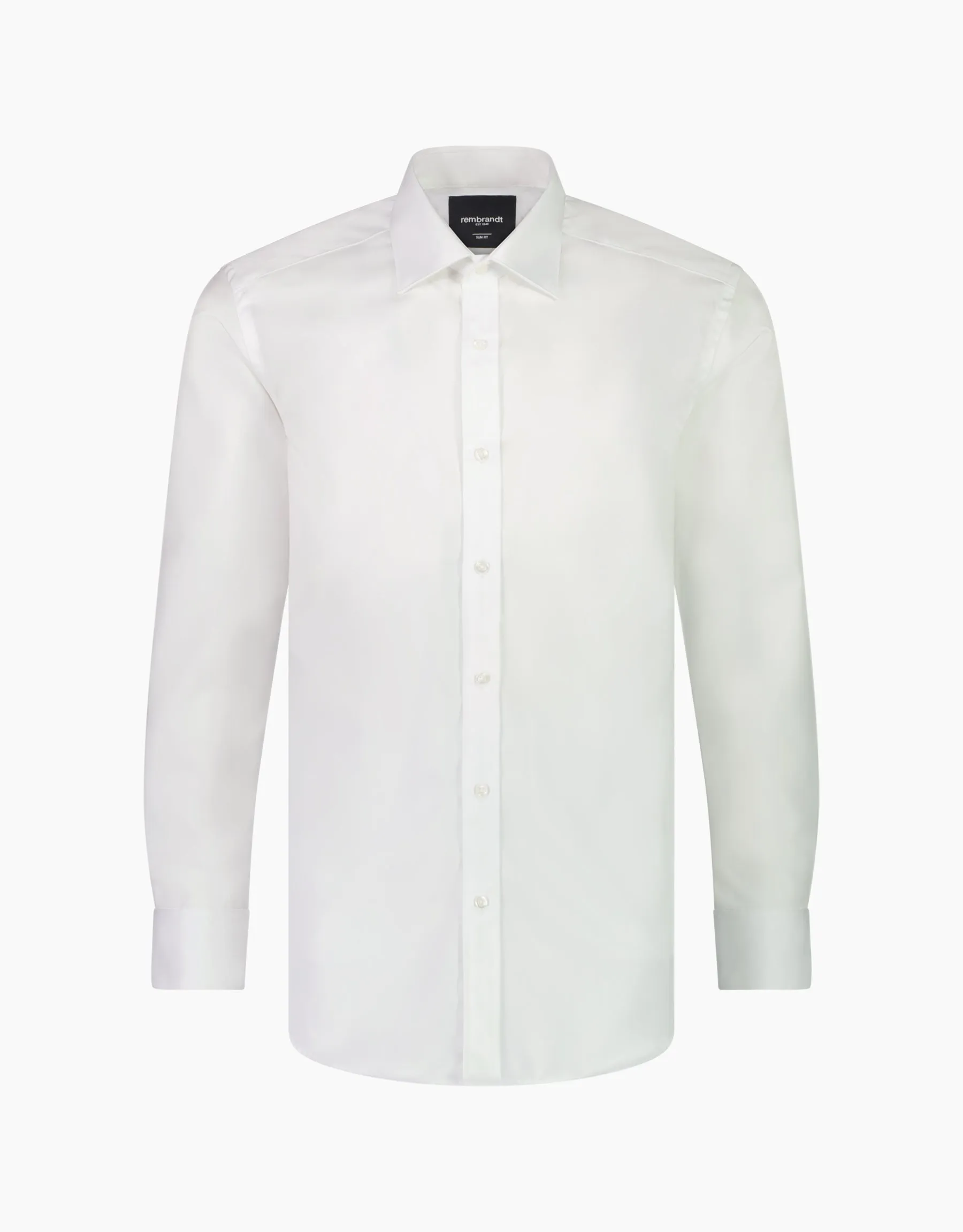 London White Twill Tailored Shirt