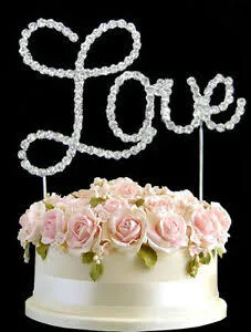 LOVE CAKE TOPPER