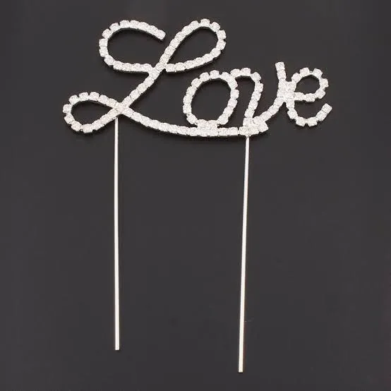 LOVE CAKE TOPPER