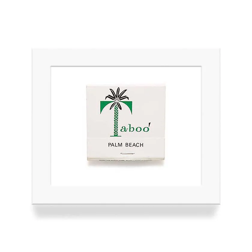 Matchbook Prints - Palm Beach