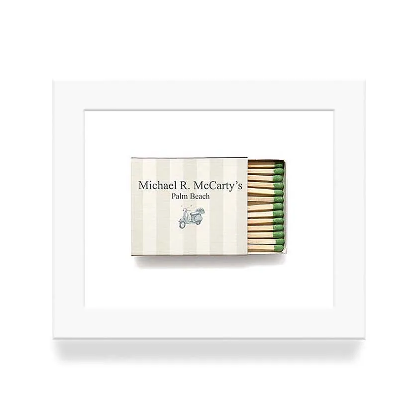 Matchbook Prints - Palm Beach