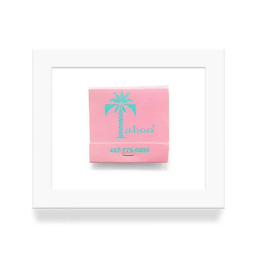 Matchbook Prints - Palm Beach