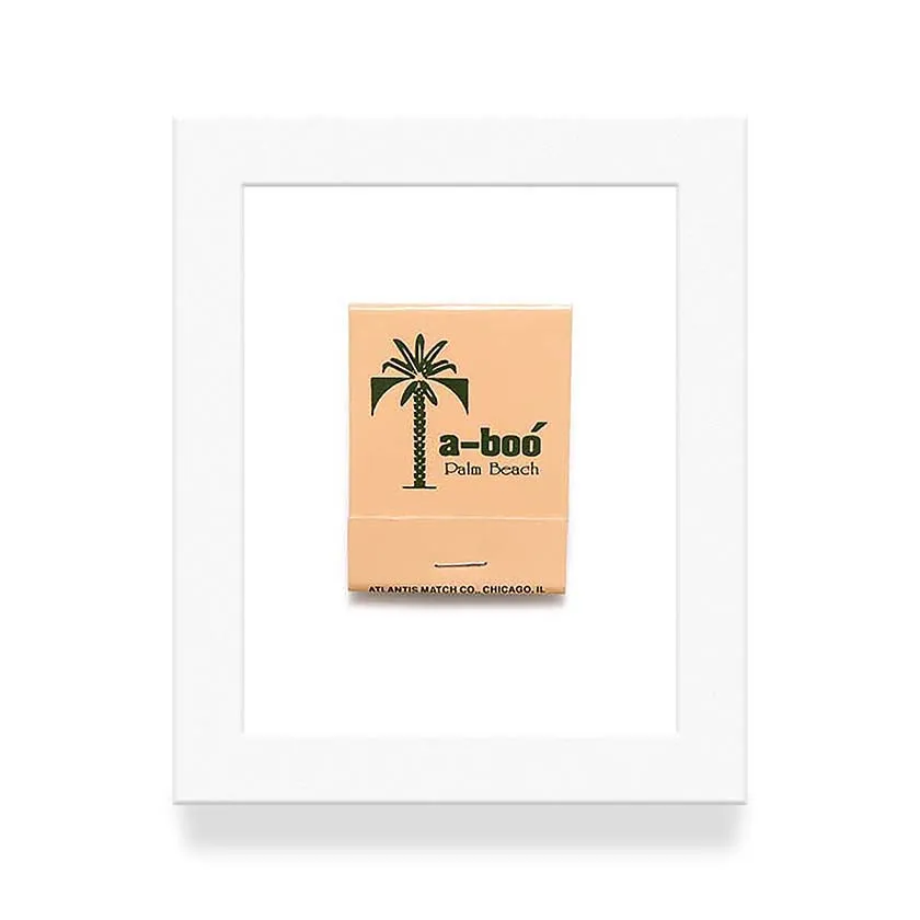 Matchbook Prints - Palm Beach