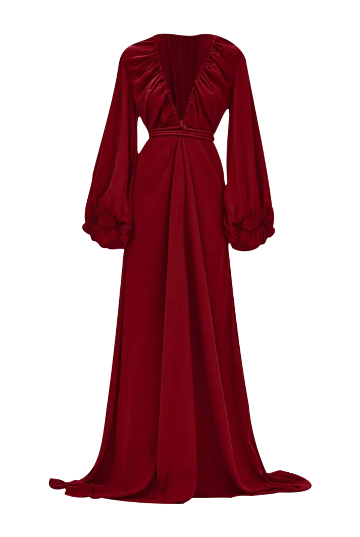 Neema Ruby Red Robe